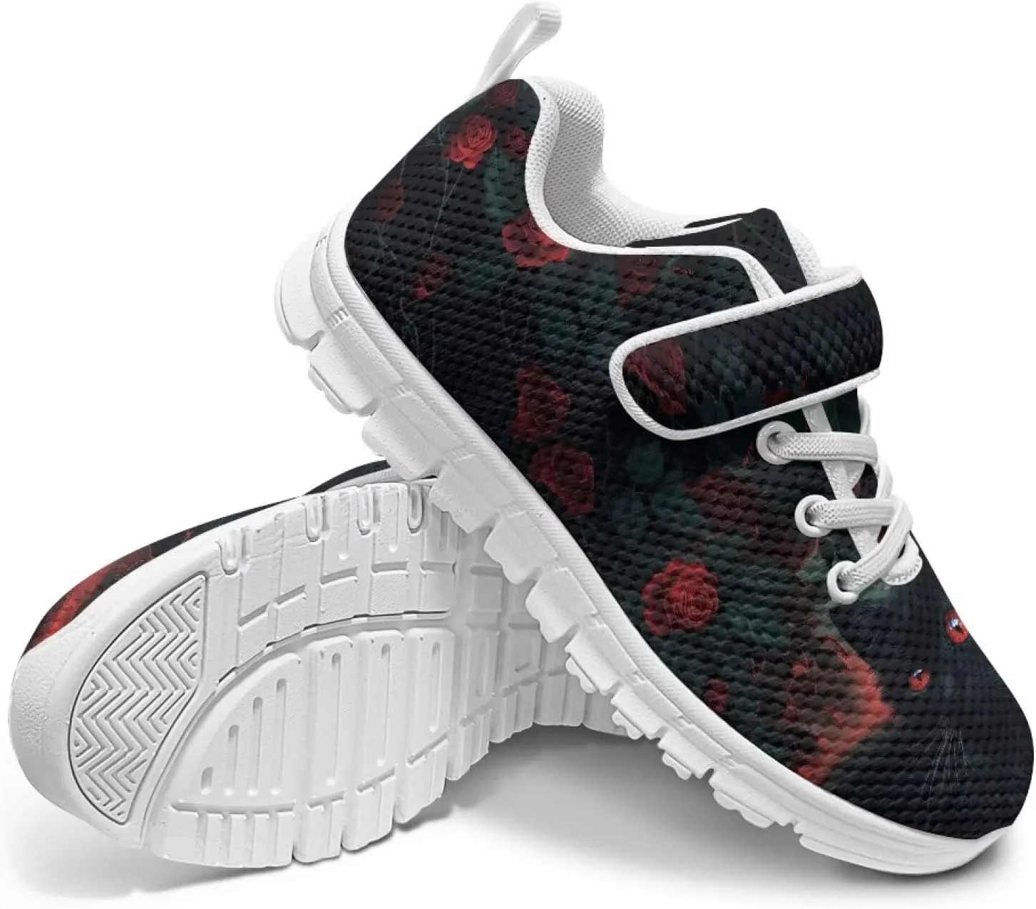 YEXIATODO Slip On Shoes Girls Boys Wide Shoes Kids Shoes No Tie Shoelaces Running Sneakers Tennis Shoes 11-2.5