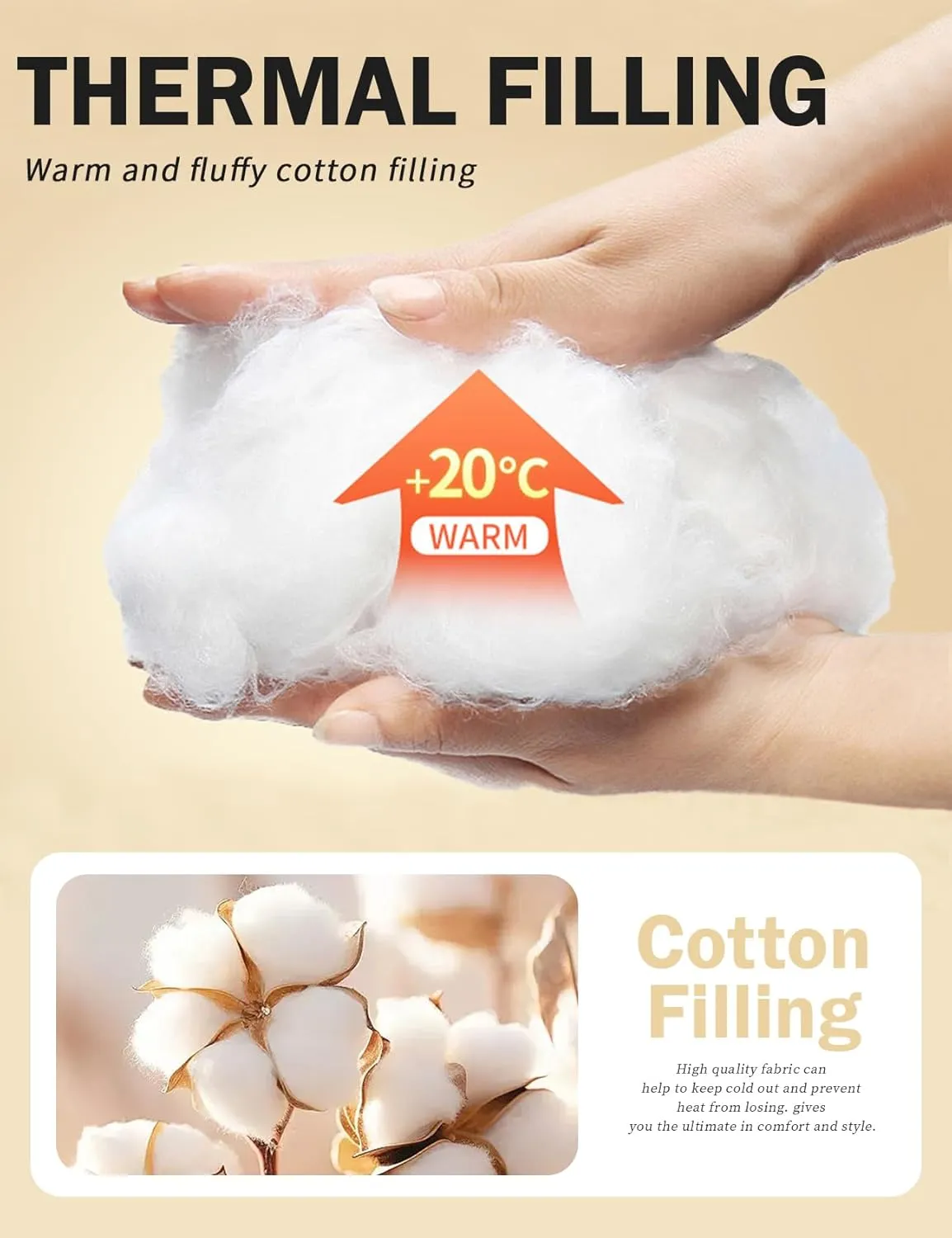 Yimoon Women's Winter Cropped Puffer Jacket Crop Warm Cotton Jacket Baggy Short Padded Outerwear Coats